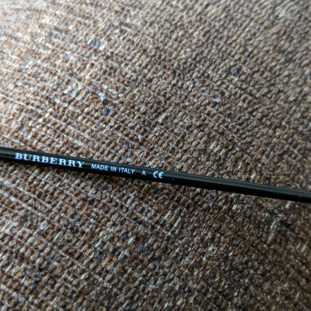 Burberry Matte Black Eyeglass Frames - image 5